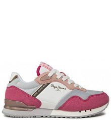 Buty na rzepy Pepe Jeans różowe dziecięce 