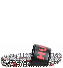 Klapki Hugo czarne dziecięce 