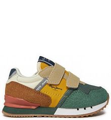 Buty na rzepy Pepe Jeans zielone dziecięce 