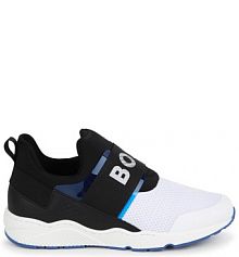 Półbuty wsuwane Boss niebieskie dziecięce 