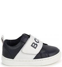 Półbuty wsuwane Boss granatowe dziecięce 