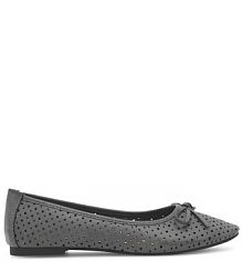 Baleriny Clara Barson granatowe damskie 