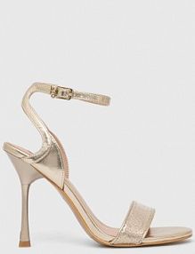 Sandały na szpilce Liu Jo  złote SA4073EX00604078