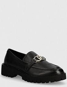 Mokasyny Liu Jo  czarne damskie SA4001P010222222