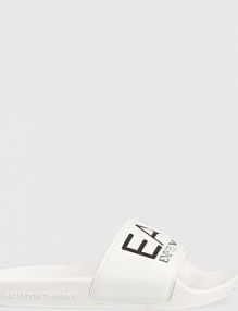 Klapki EA7 Emporio Armani  białe dziecięce XSPS10