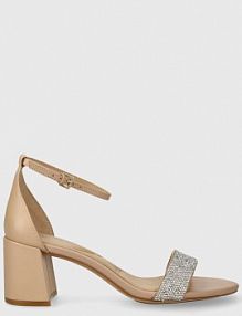 Sandały na słupku ALDO  beżowe 13707706.PRISTINE