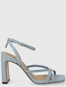 Sandały na słupku Boss  niebieskie 50516197.036