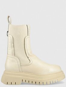 Sztyblety Buffalo  beżowe damskie 1170155.CRM