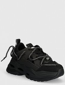Sneakersy Buffalo  czarne damskie 1630920.BLK
