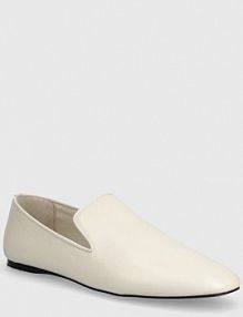 Mokasyny Calvin Klein  beżowe damskie HW0HW02129