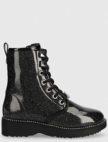 Trapery Michael Kors  czarne dziecięce MK100774