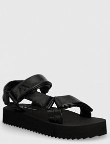 Sandały Armani Exchange  czarne damskie XDP044.XV841.00002