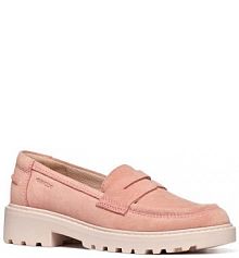 Mokasyny Geox  różowe dziecięce J3620C.00022.36.41