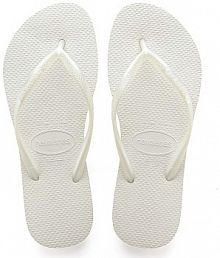 Japonki Havaianas  białe damskie H4000030.0001P.D