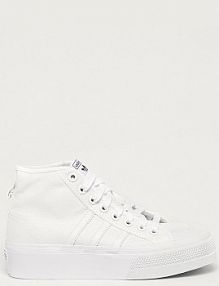 Trampki wysokie adidas Originals  białe damskie FY2782