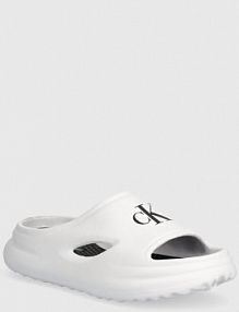 Klapki Calvin Klein Jeans  białe dziecięce V3X0.80930.30.35