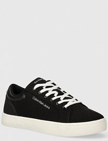 Tenisówki Calvin Klein Jeans  czarne męskie YM0YM00976