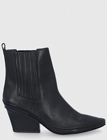 Botki na słupku TORY BURCH  czarne 85448.006