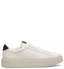 Półbuty sznurowane Badura białe męskie 