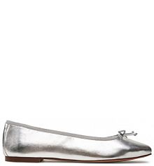 Baleriny Geox srebrne damskie 