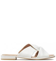 Klapki Caprice białe damskie 