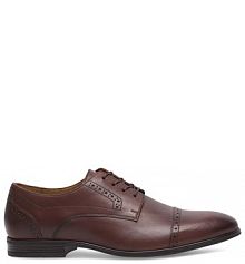 Półbuty wizytowe Sergio Bardi brązowe męskie 