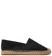 Espadryle KARL LAGERFELD czarne damskie 