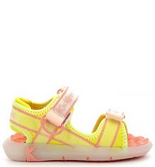 Sandały Kickers żółte dziecięce 