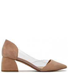 Czółenka R.Polański beżowe 