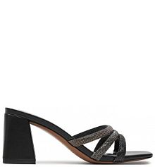 Klapki na słupku Call It Spring czarne 