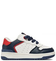 Półbuty wsuwane Geox białe dziecięce 