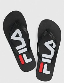 Japonki Fila  czarne męskie FFM0007