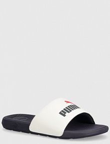 Klapki Puma  białe dziecięce 390881