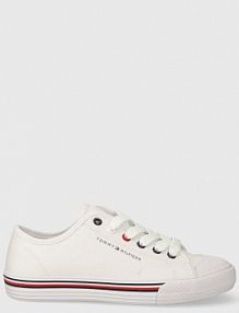 Tenisówki Tommy Hilfiger  białe dziecięce T3X9.33324.35.41