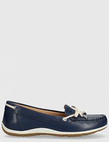 Mokasyny Geox  niebieskie damskie D92DNB.043BC.VEGA