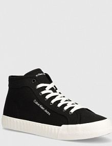 Trampki wysokie Calvin Klein Jeans  czarne męskie YM0YM00978