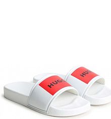 Klapki HUGO  białe dziecięce G00094.36.41