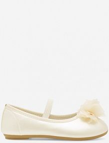 Baleriny Nelli Blu białe dziecięce CF2685-2