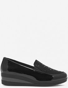 Mokasyny Clara Barson czarne damskie WYL1711-29