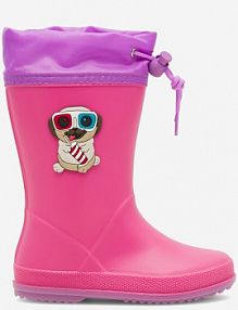 Kalosze Nelli Blu różowe dziecięce CA23002B