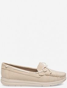 Mokasyny Clara Barson beżowe damskie RPN21SAOO4
