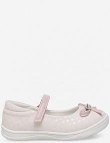 Baleriny Nelli Blu różowe dziecięce CM230520-13