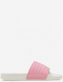 Klapki basenowe Kappa różowe dziecięce LOGO NOLES KID 331H2RW - A9I