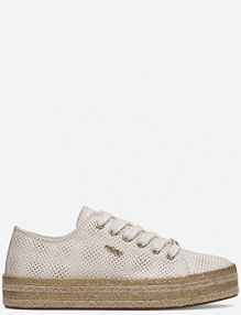 Espadryle Rieker białe damskie 94005-80 BIAŁY