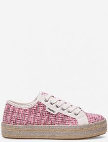 Espadryle Rieker różowe damskie 94000-31 RÓŻOWY