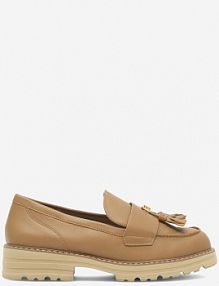 Mokasyny Jenny Fairy brązowe damskie ELGA WYL3647-2