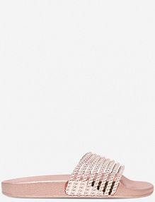 Klapki basenowe Jenny Fairy złote damskie WFA2744-1