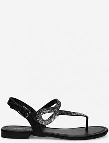 Sandały na obcasie Jenny Fairy czarne WS2590-100