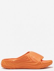 Pomarańczowe Klapki z lekkiej Pianki Ozdobione Wypukłym Tłoczeniem Konsia Renee damskie