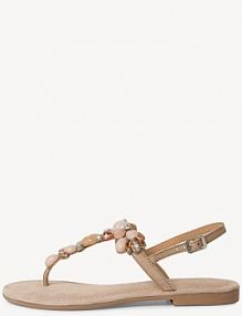 Japonki Tamaris beżowe damskie